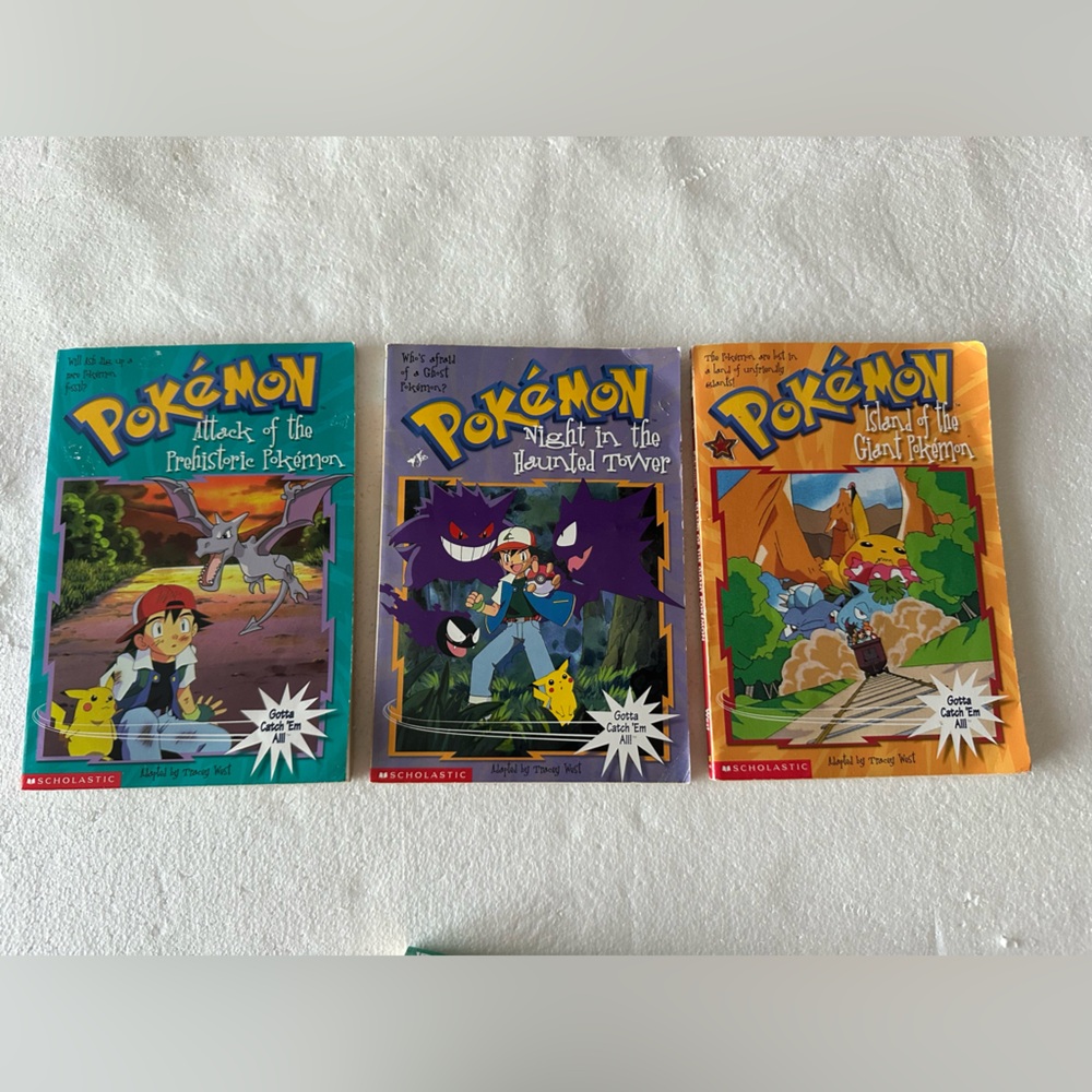 Pokémon Book Set - Colorful‎ Covers